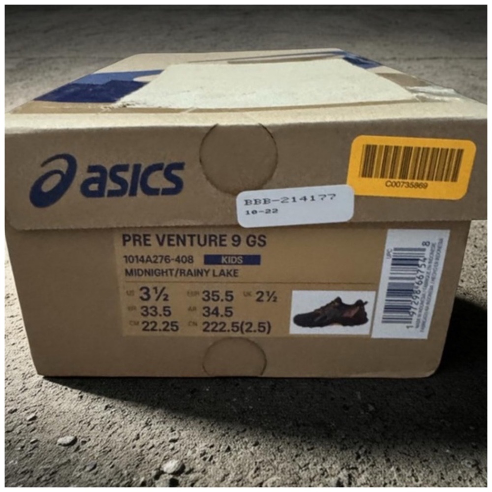 ASICS • Pre Venture 9 Grade School Sneakers Includes Box - Picture 8 of 8